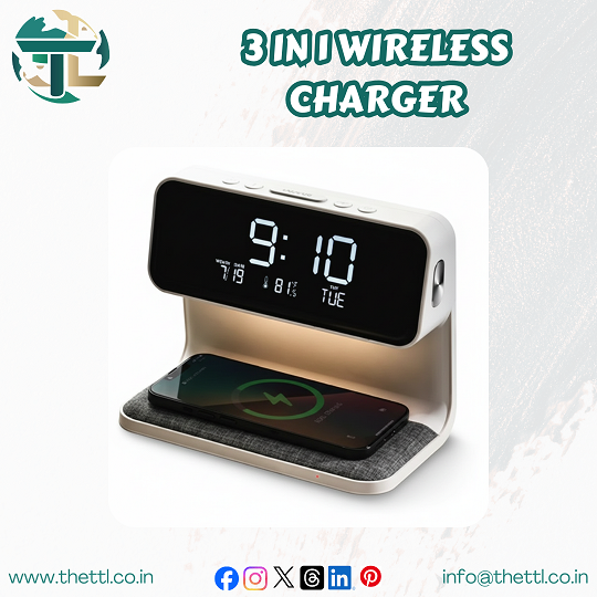 XG-el-012- 3 IN 1 WIRELESS CHARGER
