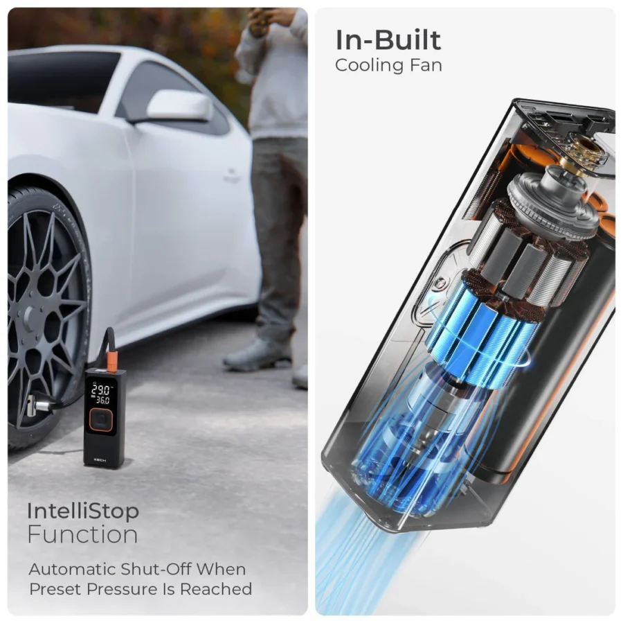 2 in 1 Cordless and Corded Tyre Inflator - Image 7