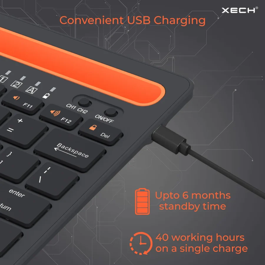 XECH Double Channel Keyboard - Image 3