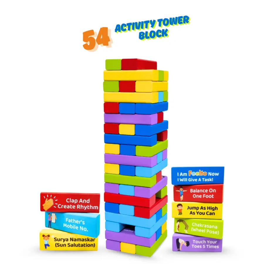 Feelto Kids Activity Tower Block - Image 2