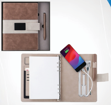 PD - 325- PowerBank Diary-10000 mAh